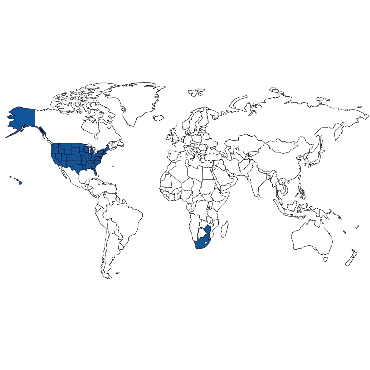 WAN Active Countries - Global Presence